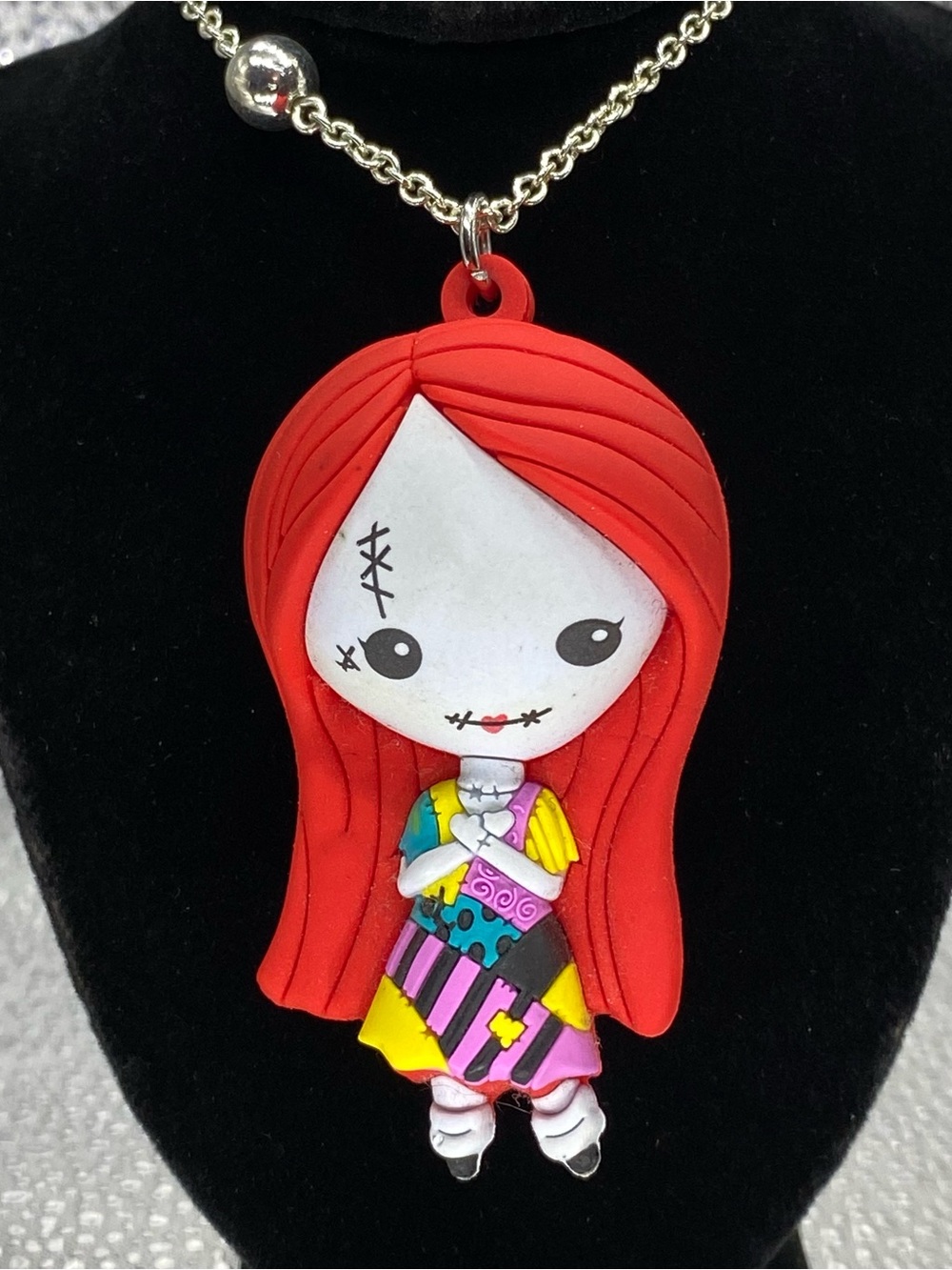 *** Disney ^^^^ Sally ^*^ The Nightmare Before Christmas *** 3d Necklace ^^^